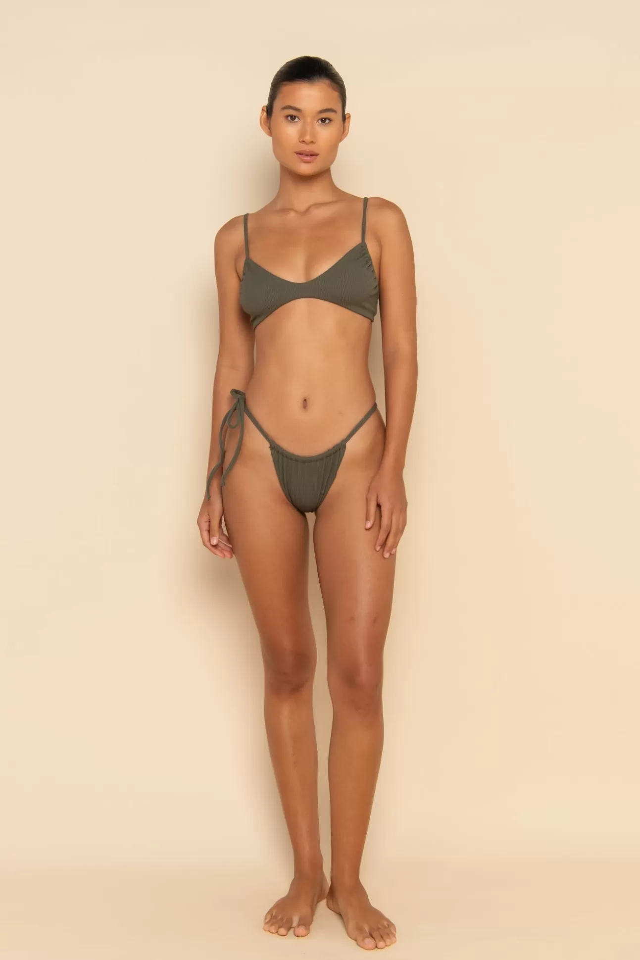 ELCE Swim BELLA BRALETTE - OLIVE Outlet