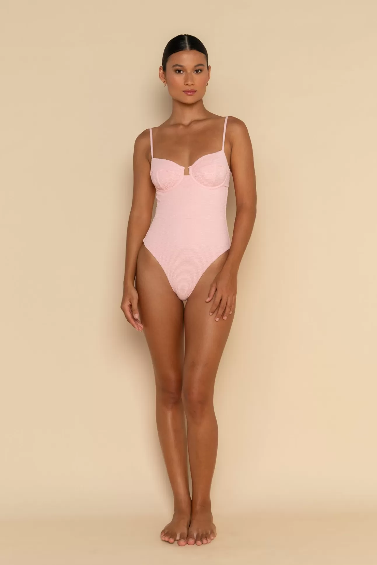 ELCE Swim CINDY ONE PIECE - PINK Best