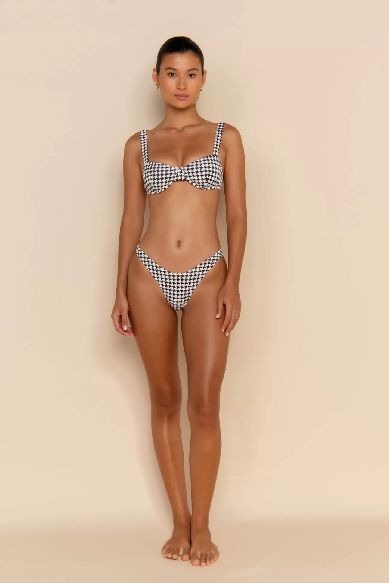 ELCE Swim ESCAPE CHEEKY BOTTOM - HOUNDSTOOTH Cheap