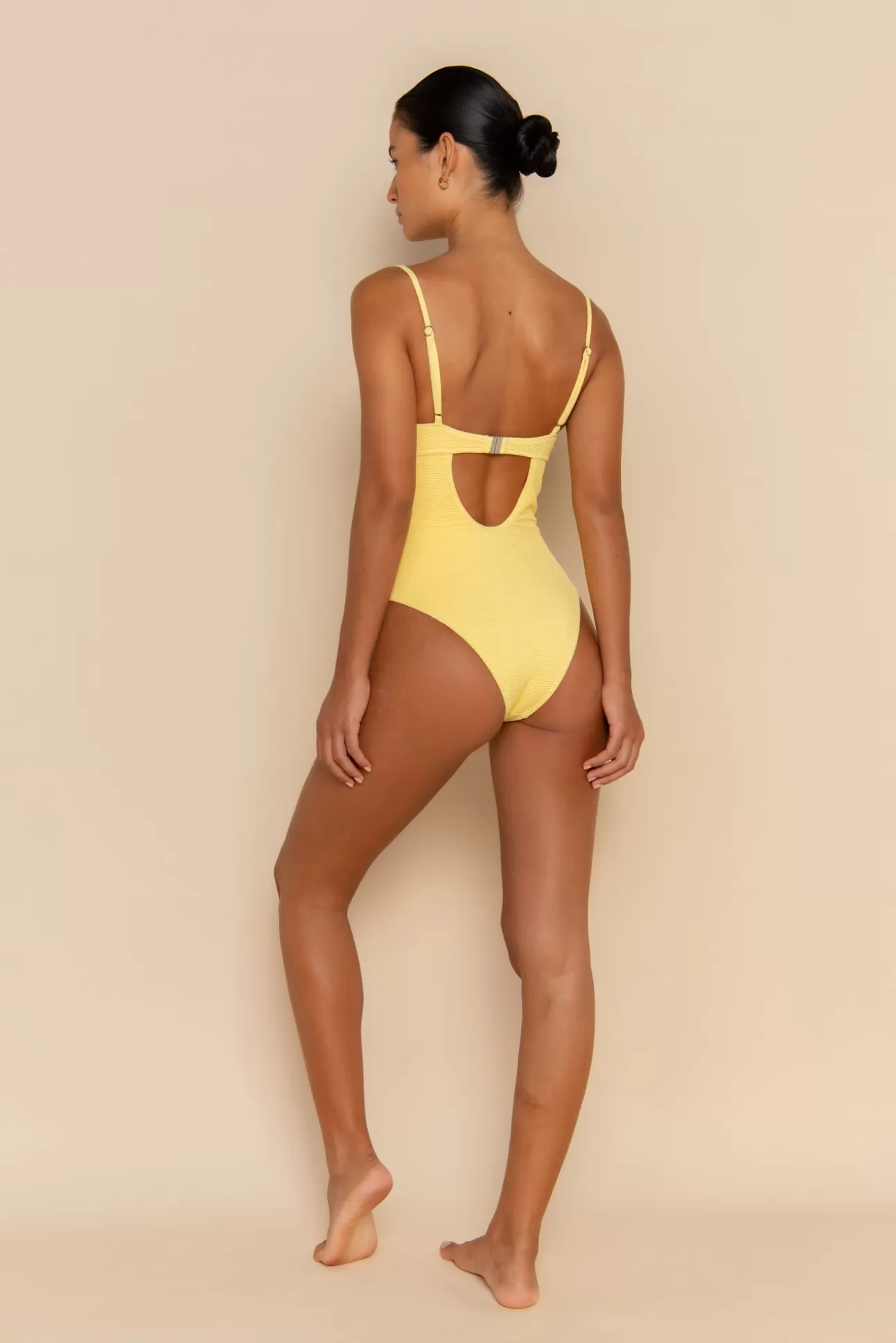 ELCE Swim ESCAPE UNDERWIRE ONE PIECE - LEMON Fashion