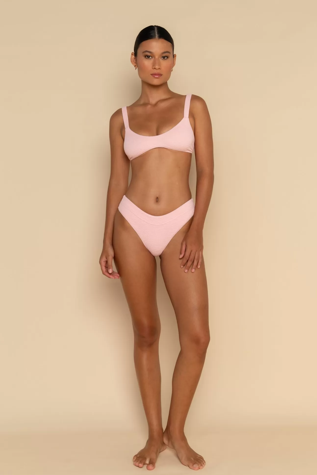 ELCE Swim FREYA TOP - PINK Best Sale