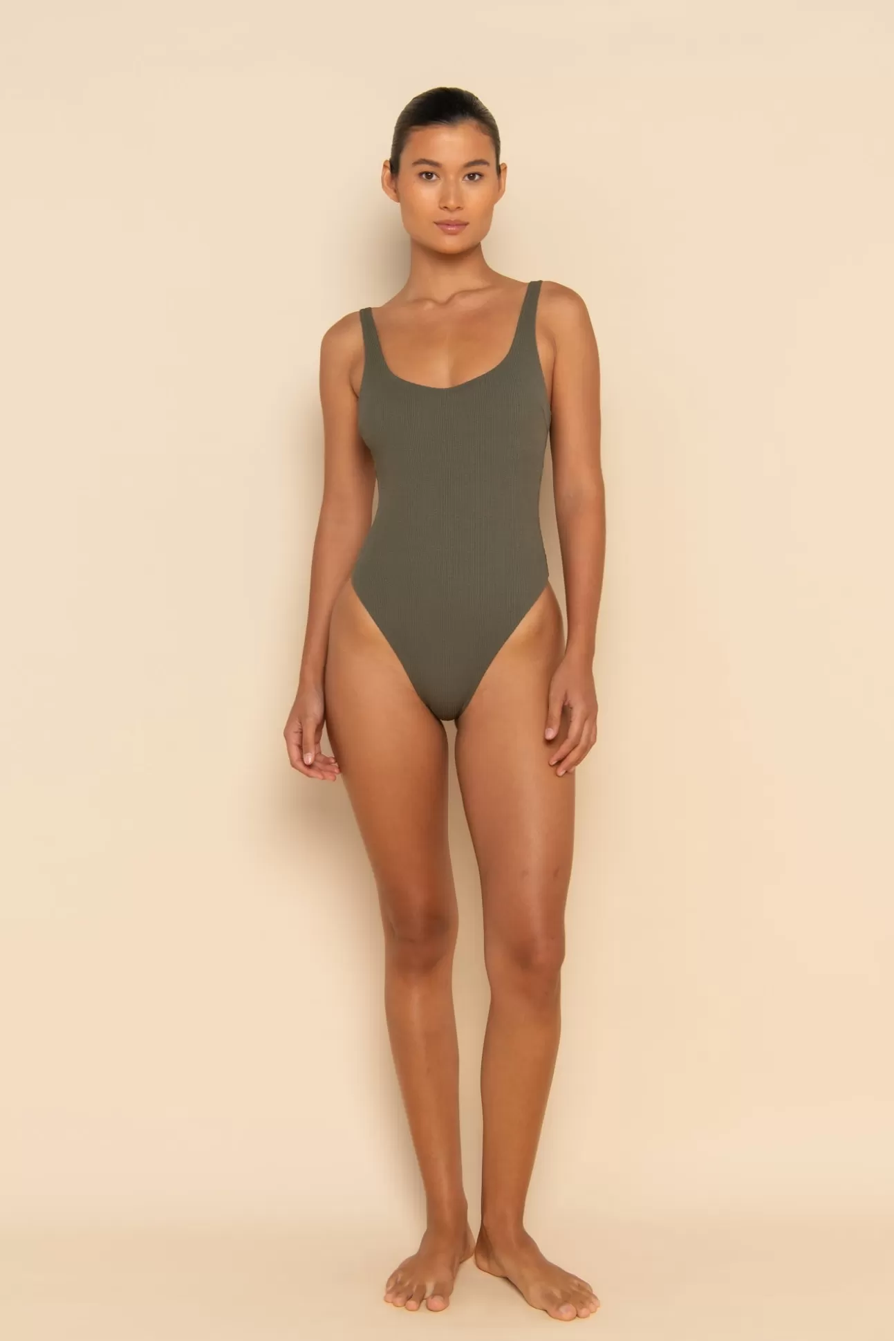 ELCE Swim HALI ONE PIECE - OLIVE Online