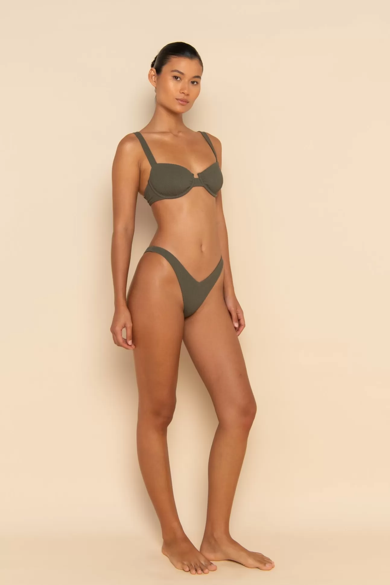 ELCE Swim HAZEL BOTTOM - OLIVE Best