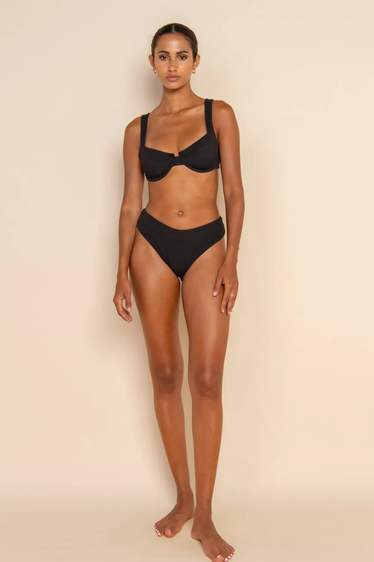 ELCE Swim INDIE BOTTOM - BLACK Clearance