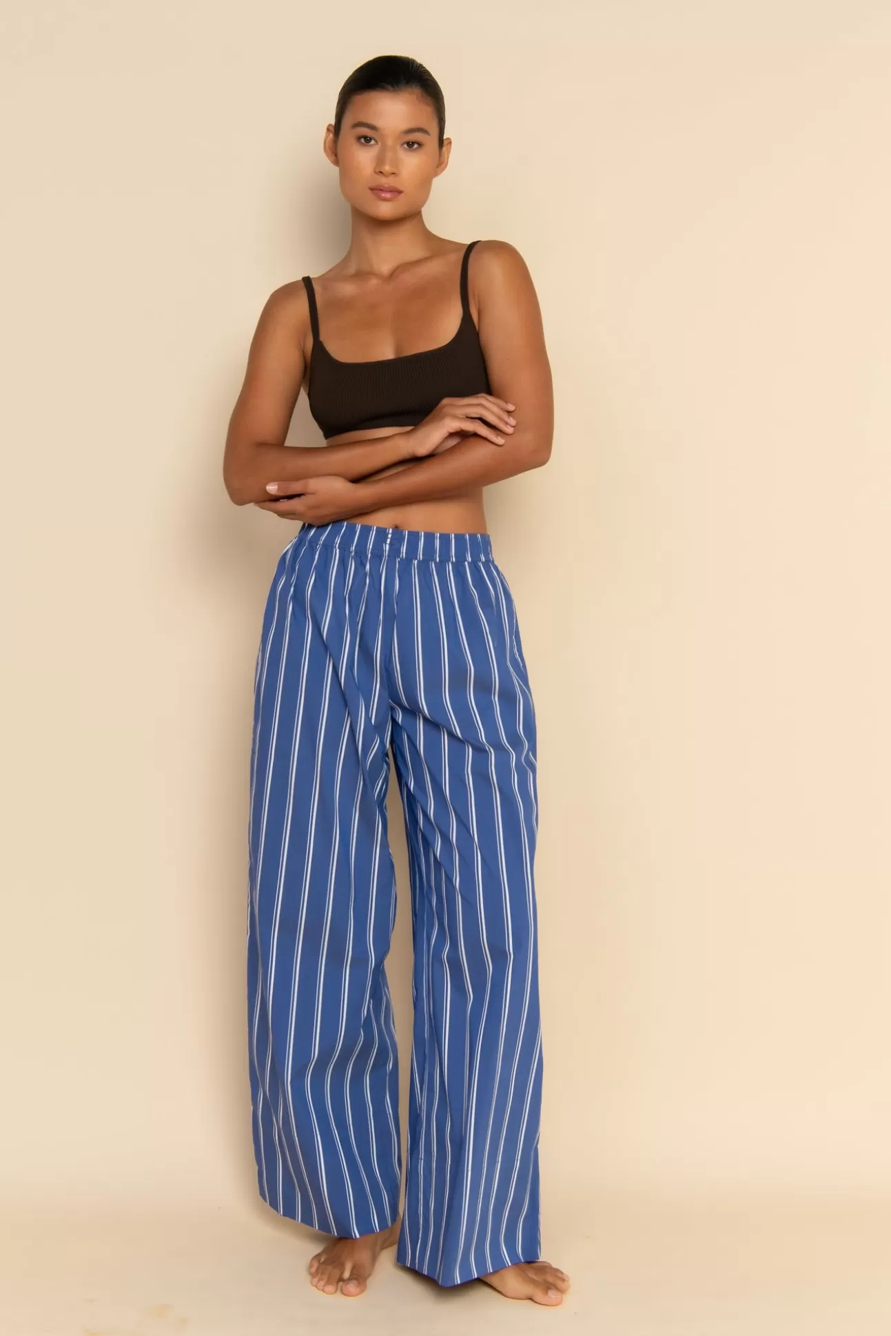 ELCE Swim JACQUES PANT - BLUE STRIPE Store