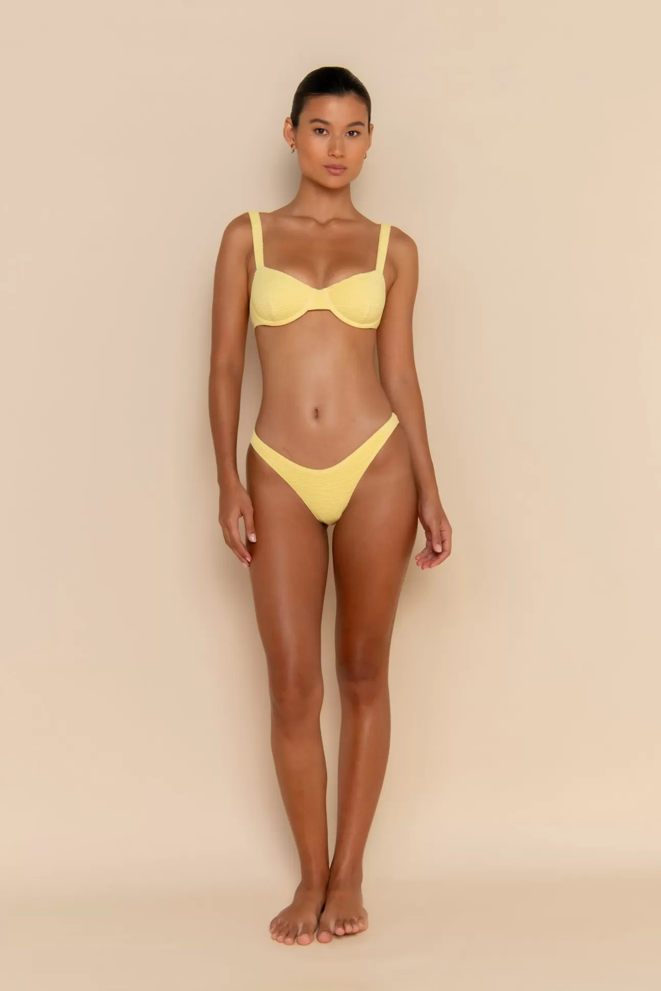 ELCE Swim PRE ORDER // ESCAPE BRACUP TOP - LEMON Fashion