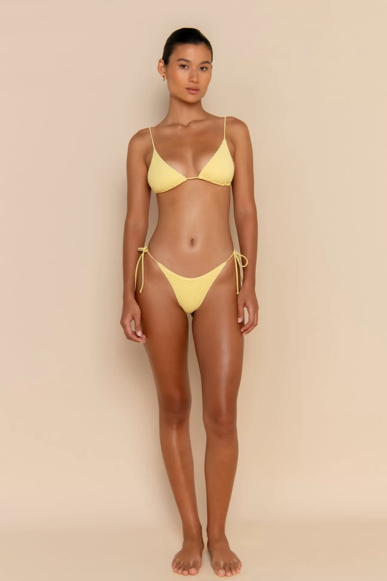 ELCE Swim PRE ORDER // KAIA TOP - LEMON Cheap